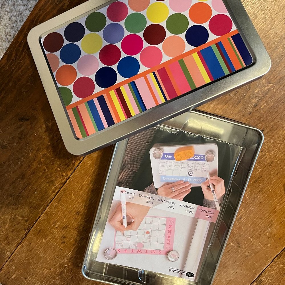 Creative Memories Mini Moments Tin, New